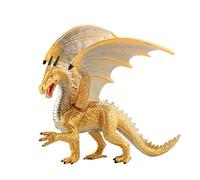 100 Chart Game Dinosaur Model Realistic Kids Birthday Toy Figure Stone Toys Education Hunger Hippo Game (Gold, One Size)