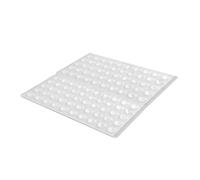 100 Clear Silicone Dots Rubber Feet Door Pad Bumper Damper Self Adhesive 7 * 1.5mm