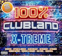 100% CLUBLAND X- TREME 4 CDS CLUBLAND CLASSICS HARDER FASTER LOUDER MUSIC CD New