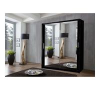 (100 cm, Black) Modern Milan Wardrobe In 6 Sizes 4 Colors