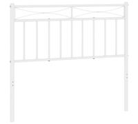(100 cm) vidaXL Metal Headboard Bedroom Home Decor Bed Header Guest Room Bed Headboard