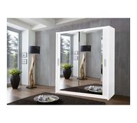 (100 cm, White) Modern Milan Wardrobe In 6 Sizes 4 Colors