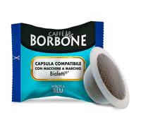100 Coffee Capsules Borbone Blend BLUE Compatible with Bialetti Machines