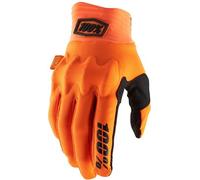 100% Cognito D30 Long Finger MTB Cycling Gloves Fluo Orange/Black