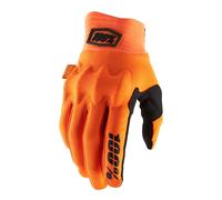 100% Cognito D30 Mountain Bike Gloves Fluo Orange Black Medium