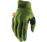 100% Cognito Motocross Gloves, green, size XL for Men