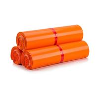 100 Coloured bags Strong Mailing Postage Bags, 60 Micron Post Mail.Postal Parcel Bags Self Seal (orange, 6 x 9 inches(152 נ229 mm))