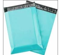 100 Coloured bags Strong Mailing Postage Bags, 60 Micron Post Mail.Postal Parcel Bags Self Seal (turquois, 6 x 9 inches(152 נ229 mm))