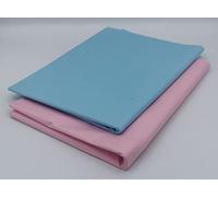 100 Coloured Tissue Paper/Gift Wrap/Wrapping Paper Sheets (20 x 30) by ODL Packaging (Baby Blue & Baby Pink Mix)