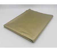 100 Coloured Tissue Paper/Gift Wrap/Wrapping Paper Sheets (20" x 30") by ODL Packaging (Gold)