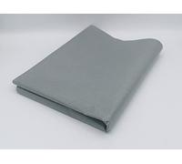 100 Coloured Tissue Paper/Gift Wrap/Wrapping Paper Sheets (20 x 30) by ODL Packaging (Grey)