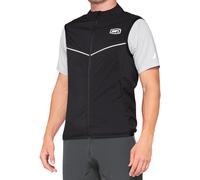 100% Corridor Bicycle Vest, black, size XL for Men