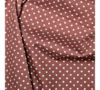 100% Cotton 3mm Polka Dot * Rose & Hubble * Superior Poplin Fabric in 40 Colours (DEEP Rose) (Half METRE)