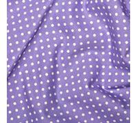 100% Cotton 3mm Polka Dot * Rose & Hubble * Superior Poplin Fabric in 40 Colours (Lilac) (ONE METRE)