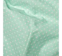 100% Cotton 3mm Polka Dot * Rose & Hubble * Superior Poplin Fabric in 40 Colours (Mint) (ONE METRE)