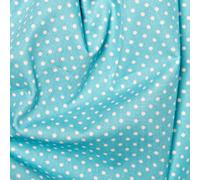 100% Cotton 3mm Polka Dot * Rose & Hubble * Superior Poplin Fabric in 40 Colours (Sky Blue) (Fat Quarter)