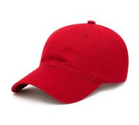 100% Cotton Baseball Cap, Vintage Washed Adjustable Unisex Dad Hat | Breathable 100% cotton, low-profile vintage wash, curved brim, vented eyelets and adjustable metal buckle for daily wear.
