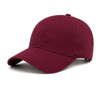 100% Cotton Baseball Cap, Vintage Washed Adjustable Unisex Dad Hat | Breathable 100% cotton, low-profile vintage wash, curved brim, vented eyelets and adjustable metal buckle for daily wear.