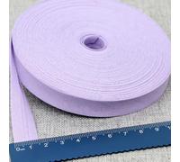 100% Cotton Bias Binding Tape 15mm for Sewing Bunting Edging Trimming 5/8 Inch (Lavender,5 metres)