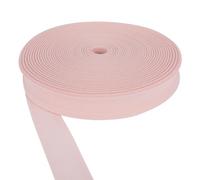 100% Cotton Bias Binding Tape 50m ? Pink, Double Folded 50 Metre Roll, 1 Inch 25mm Wide, Edging for Sewing, Bunting, Upholstery, Furniture, Piping & Garments ? Made in The UK