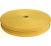100% Cotton Bias Binding Tape 5m, Double Folded 5 Metre Roll, 1 Inch 25mm Wide, Edging for Sewing, Bunting, Upholstery, Furniture, Piping & Garments (Beige 6362)