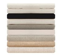 100% Cotton Canvas,Calico & Cotton Linen Mix Fabric for Craft,Paint,Patchwork,Apparel & Light Upholstery.Neotrim Natural Fibres,Eco-Friendly. [100% Cotton Duck Canvas (340gsm) - Fat Squ 50x50cm]