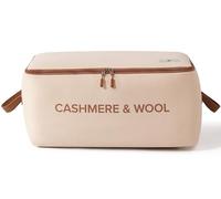 100% Cotton Cashmere & Wool Storage Bag - Breathable Sweater Storage Bag for Cashmere, Wool, Knitwear & Delicate Garments - Dust & Moisture Protection