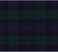 100% Cotton Check Fabric - Tartan - Per Metre - Simply Sew Crafty™ (Modern Black Watch)