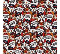 100% Cotton Christmas Fabric Material Sold by The Metre 139cm Wide (Santa's Little Helper - CC326) (ONE METRE)