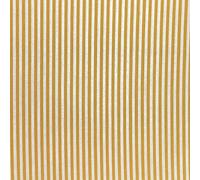 100% Cotton Crafting Fabric - Metre, Half Metre and Fat Quarter - Upholstery, Quilting, Sewing - Stars, Chevron, Stripes, Spotty(Stripe Mustard Gold Fabric, Half Metre)