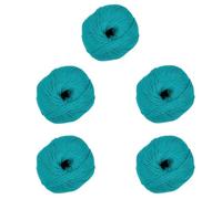 100% Cotton Double Knitting Yarn - Soft, Matte Finish - Lightweight & Breathable - Ideal for Garments, Baby & Accessories - 5 x 50g Balls - Simply Cotton DK 861 Exotic