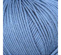 100% Cotton Double Knitting Yarn - Soft, Matte Finish - Lightweight & Breathable - Ideal for Garments, Baby & Accessories - 10 x 50g Balls - Simply Cotton DK 645 Hyacinth