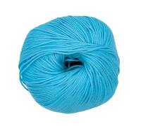 100% Cotton Double Knitting Yarn - Soft, Matte Finish - Lightweight & Breathable - Ideal for Summer Garments, Baby Items & Accessories - 50g - Simply Cotton DK 109 Hydrangea