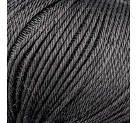 100% Cotton Double Knitting Yarn - Soft, Matte Finish - Lightweight & Breathable - Ideal for Summer Garments, Baby Items & Accessories - 50g - Simply Cotton DK 200 Ebony