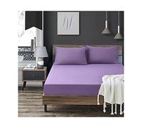 100% Cotton Extra Deep Pocket Fitted Sheet 45cm 17.71 Inches Soft Premium Breathable Hypoallergenic Bottom Bed Linen For Single Twin Full Queen King Small Double 1 Piece Only No Pillowcase Easy Care
