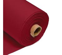100% Cotton Fabric 60 Inch 150cm Wide 150GSM Material for Sewing, Dressmaking, Quilting, Curtain Linings, Pillowcases & Totes Fabric by The Half Metre by Discount Fabrics LTD(Wine, 1m)