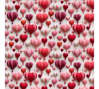 100% Cotton Fabric Digital Printed 3D Patterns Over 40 Designs at 140cm Wide - CC544 - Half METRE