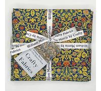100% Cotton Fabric William Morris Fat Quarter Bundle 1 Floral Flower