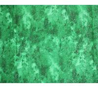 100% Cotton Glitter Marble Batique Blender Fabric - Green - Craft Material by The Metre