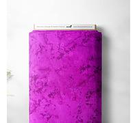 100% Cotton Hand Dyed Indian Bali Batik Printed Tie Dye Design Quilting Craft Dress Quality Sewing Fabric Material | 44" - 114 cm Wide (per Metre, Purple)