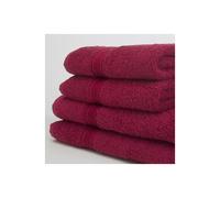 100% Cotton Hand Towel - Burgundy