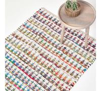 100% Cotton Handmade Multi Colour Chindi Rug Area Rag Rugs Mat Runner