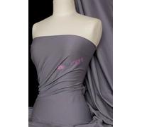 100% Cotton Interlock Knit T-Shirt Fabric Soft Stretch Double Knit Jersey Over 50 Colours Oeko-Tex Certified by Tia Knight Dark Cloud Q60 DKCLD