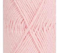100% Cotton Knitting and Crochet Yarn, 4 or Medium, Aran Weight, Drops Paris, 1.8 oz 82 Yards per Ball (57 Baby Pink)