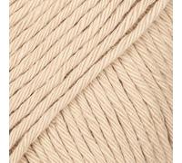 100% Cotton Knitting and Crochet Yarn, 4 or Medium, Aran Weight, Drops Paris, 1.8 oz 82 Yards per Ball (67 Wheat)
