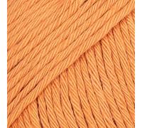 100% Cotton Knitting and Crochet Yarn, 4 or Medium, Aran Weight, Drops Paris, 1.8 oz 82 Yards per Ball (71 Tangerine)