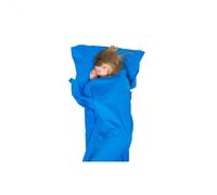 Lifeventure 100% Cotton Sleeping Bag Liner Lightweight Travel and Camping Sheet To Use Alone or To Add Warmth To Sleeping Bag with Polygiene® Odour Control - Rectangular Shaped