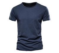 100% Cotton Men T-Shirt Casual Soft Fitness Summer Thin T-Shirts Men'S Home Clot
