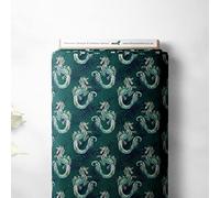 100% Cotton Merboys Dragon Pirates Nautical Children Kids Craft Fabric Material | 55'' - 140 cm Wide (Per Metre, Dragon)