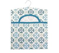 100% Cotton Peg Bags with Hanging Hook (30 x 33 cm) (Geometric)